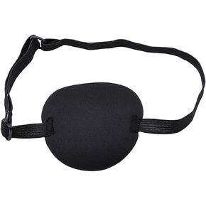 Black Children's Adult Vision Recovery Single Eye Patch Pads Adjustable Strabismus Correction Lazy Eye Cover Medical Eye Patches