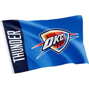 Desert Cactus Oklahoma City Thunder Flag NBA National Basketball Association OKC 100% Polyester Indoor Outdoor 3x5 feet Team Flags (Team Name)