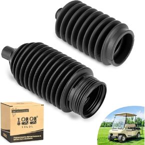 10L0L Golf Cart Steering Rack & Pinion Dust Boot for Club Car DS 1997-up, Steering Gear Box Seal Bellows, Replace OEM 1013035 101880001
