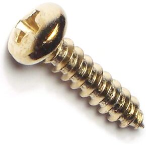 014973127428 Phillips Pan Sheet Metal Screws, 8 x 3/4, Piece-40