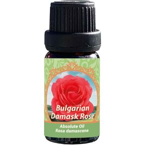 Bulgarian Damask Rose Absolute Oil, 100% Pure Therapeutic Grade (Undiluted Natural) 0.33 FL.OZ / 10ml