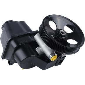 WONSABON Power Steering Pump with Pulley & Reservoir for 2006-2011 Ford Focus 2010-2011 Transit Connect 96-74326 6S4Z3A674A 7S4Z3A674A