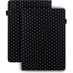 Case for iPad 10.2 Inch iPad 9th/8th/7th Generation 2021/2020/2019, Stand Folio PU Leather Cover with Card Holder for iPad 10.2" - Glitter White