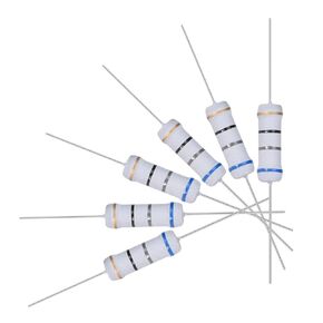 uxcell 100Pcs 68 Ohm Resistor, 2W 5% Tolerance Metal Oxide Film Resistors, Axial Lead, Flame Proof for DIY Electronic Projects and Experiments