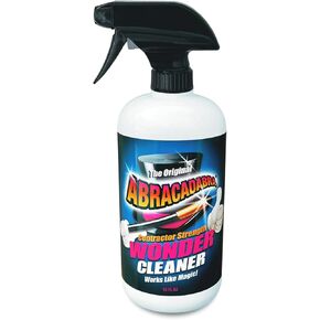 Abracadabra® Wonder Cleaner - As Seen on TV - 16 fl oz - Professional Strength Stain Remover - Removes Tar, Adhesives, Stickers, Sap, Grease, Oils & More on Most Surfaces - Better Stronger Faster