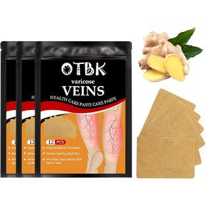 Varicose Vein Patch (36PCS) - Naturally relieves varicose Veins in Legs and Spiders, enhances Capillary Health and Improves Blood Circulation