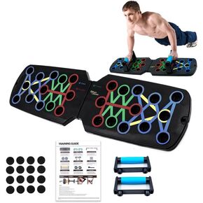 Push-Up Board, Portable Home Fitness Set,Full-Body Workout