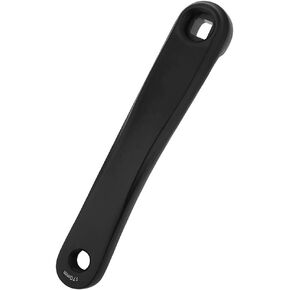 Left Crank, Accessory High Strength for Replacement Parts(Black, Hole)