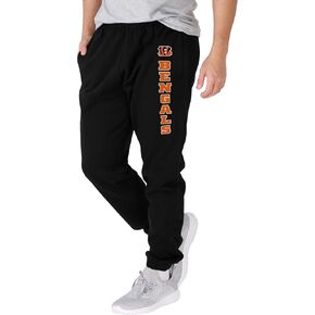 FOCO Cincinnati Bengals NFL Mens Team Color Sweatpants