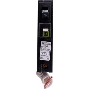 SCHNEIDER ELECTRIC 120-Volt 15-Amp HOM115CAFI Miniature Circuit Breaker 120V 15A