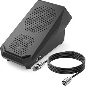 ARCCAPTAIN TIG 5-pin Welding Foot Pedal, Remote Amp Control TIG Foot Pedal, 10 Feet Cable for ARCCAPTAIN TIG200, TIG200P ACDC and TIG205 Pro
