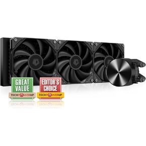 ID-COOLING FX360 Pro Liquid CPU Cooler for Desktop - 360mm AIO Cooler, 3 x 120mm High-efficient Fans, Special CD Pattern Pump Header, Intel & AMD Compatible, TDP: 350W in Kuwait