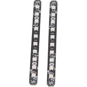 FTVOGUE 2Pcs 3D Printer LED Light Strip 158mm RGB Colorful Light Bar for 0.1 0.2