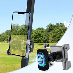 Craftsman Golf Cart Magnetic Cell Phone Holder 360° Rotatable, Suitable for All 4.7-6.5" Cell Phones
