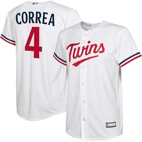 Outerstuff Carlos Correa Minnesota Twins MLB Kids Youth 8-20 White Home Player Jersey