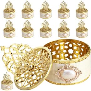 12pcs Box Candy Containers Plastic Containers Party Treats Containers Candy Style Cases Small Box Candy Box Packing Box Pearl Small Storage Box