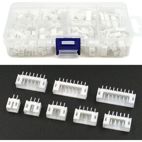 PH 2.0mm Socket Kit Compatible with JST-PH 2.0mm Pitch PCB Connectors Through-Hole Top Entry Type Stemma