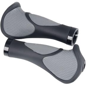 Bike Handlebar Grip with Big Horn bar Ergonomic Design Professional for Cycling MTB BMX Bike Black