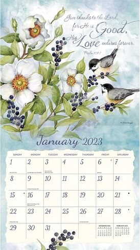 LANG Nature'S Grace 2025 Wall Calendar (25991001932) in Saudi Arabia