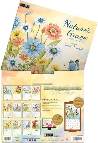 LANG Nature'S Grace 2025 Wall Calendar (25991001932) in Saudi Arabia