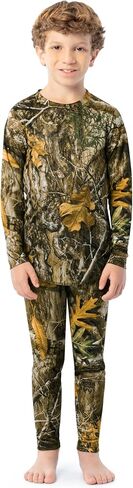 مجموعة ملابس داخلية حرارية طويلة الأداء للأولاد من Realtree in Kuwait