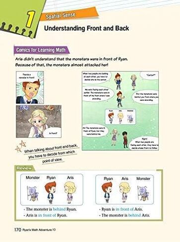 Ryan’s Math 10: Spatial Sense. Common Core Math, Comic Books & Workbook, Ages 6-9, Grade 1-3, Makes Kids Love & Enjoy Math (Newly Published) in Saudi Arabia