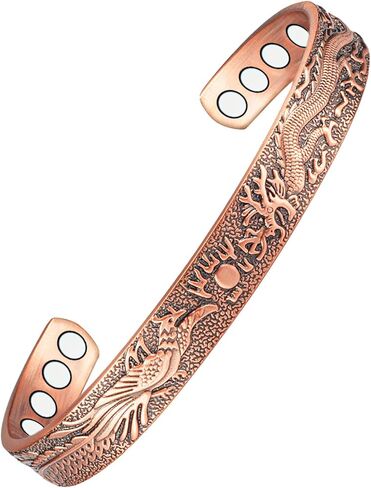 MagVIVACE Women Men Copper Magnetic Bracelet in Saudi Arabia