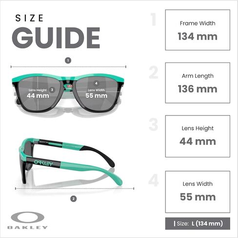Oakley Frogskins Range OO9284 55M Square Sunglasses for Men + BUNDLE Accessory Leash + Designer iWear Kit in Saudi Arabia