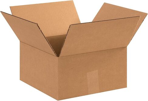 Aviditi Shipping Boxes Double Wall 12"L x 12"W x 6"H, 15-Pack | Corrugated Cardboard Box for Packing, Moving and Storage in Saudi Arabia