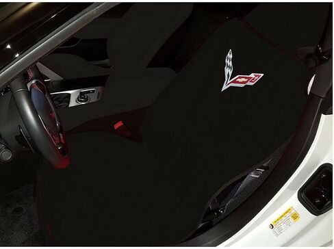 Seat Armour - Red Towel Seat Cover for Corvette C8 in Saudi Arabia