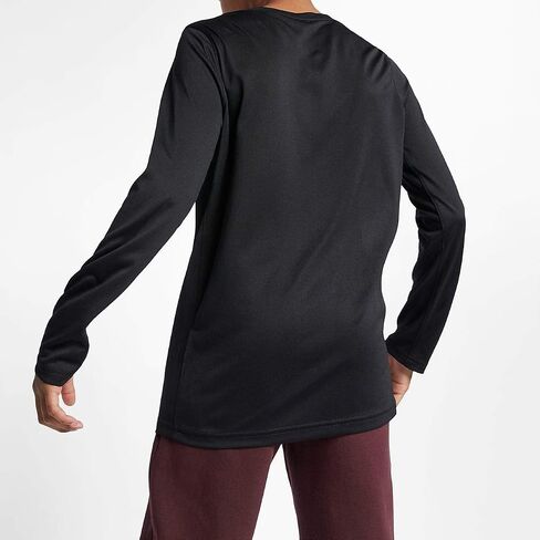 Nike Boys Legend Long Sleeve Athletic T-Shirt (Grey, Youth Large) in Saudi Arabia
