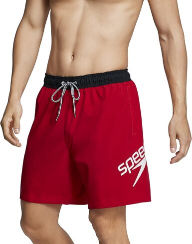 سروال سباحة رجالي من Speedo متوسط ​​الطول Redondo Solid in Saudi Arabia