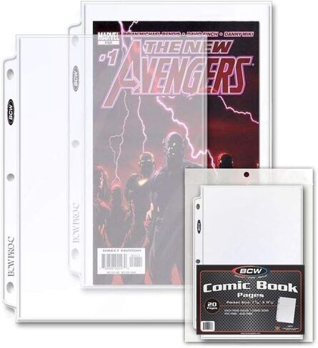 BCW 1-PROC-20 Pro Comic Page (20 Ct. Pack) in Saudi Arabia