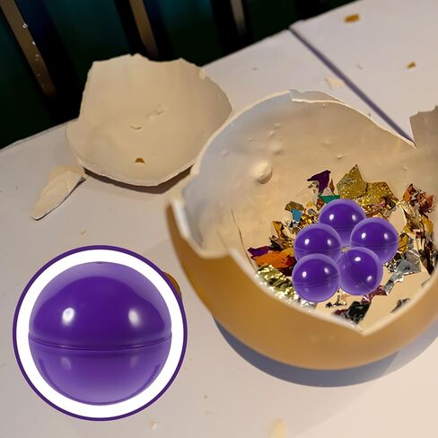 50 قطعة من كرات البنغو كرات بلاستيكية مجوفة من كرات البنغو كرات السحب الأرجواني لوتو الكرة المستديرة آلة بيع كبسولات الأنشطة كرات اللعبة الدعائم 4 سم in Kuwait