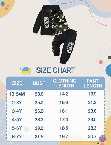 ملابس أطفال أولادي من Qaoerde سترة بقلنسوة منقوشة وأكمام طويلة + سراويل قصيرة للأولاد الصغار ملابس خريف وشتاء in Kuwait