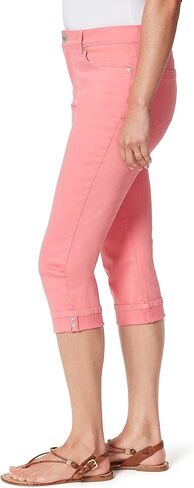 Bandolino Women's Mandie 5 Pocket High Rise Capri, White, 6 Regular in Kuwait