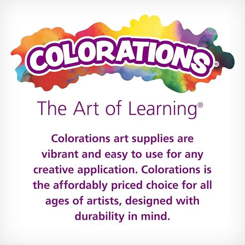 Colorations Classic Markers, Conical Tip, 8 Bold Colors, Coloring, Paper, Posters, Drawing, Bold Colors, Home, Classroom, School Supplies, Art Supplies, Craft Projects, Children, Gift, Assorted Set in Saudi Arabia
