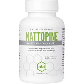 NBI NattoPine, Healthy Circulation Support for Men & Women | 60ct Veggie Capsules