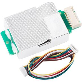 MH-Z19E Infrared Carbon Dioxide Sensor Air Quality Monitoring CO2 Concentration Detection Sensor Module 4.5～5.0VDC 400-10000ppm CO2 Gas Sensor with Terminals Cable Pin Type