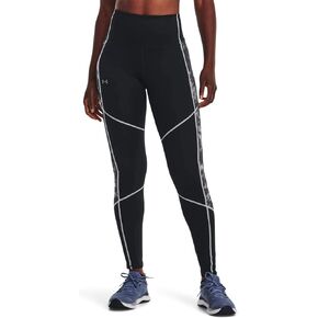 Under Armour - Womens Train Cw Leg Novelty Leggings, Color Black/Calypso/Jet Gray (001), Size: Small