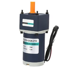 Dc Motor,12v/15w Brushless Dc Motor 1800/2100rpm Reduction Geared Motor Stable Motorwork,Dc Motors for Cutting Tables,Grinding Machines(60%)