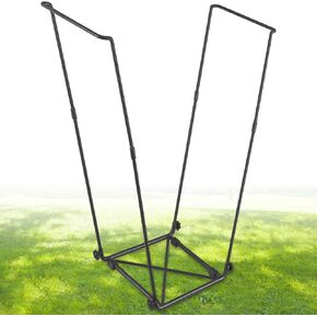 FEED GARDEN Trash Bag Holder, Outdoor Metal Leaf Bag Holder Stand, Garbage Bag Frame Holder for 30-45 Gallon Bags for Leaves, Camping, Yard Weeding, Lawn Party