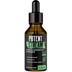 1 Pack - Potent Stream - Potent Stream Drops, Potent Stream Vitamins, Potent Stream for Health, Potent Stream Advanced Formula, Potent Stream 1 Bottle for 30 Days.