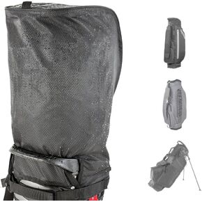 Golf Bag Cover rain Cover/Hood Nylon Waterproof dust Cover Fits Most Golf Bags Easy to use Collapsible and removabl Golf Accessory Gifts (Waterproof Nylon, Large)