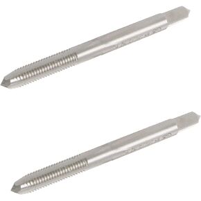 Aopin M4.5 x 0.75 Taper Hand Tap HSS Metric Female Thread High Speed Steel Hand/Machine Use Straight Flute Screw Tap, For Used To Make New Threads, Re-Thread Damaged And Jammed Threads 2 Pcs in Saudi Arabia
