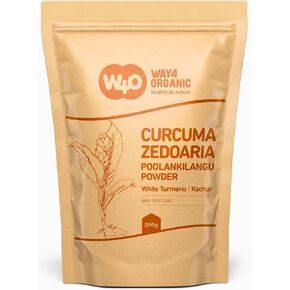 White Turmeric (Poolankilangu,Curcuma Zedoaria,Kachur Root) Ground Powder 8 Ounces(226 Grams), Pack of 1