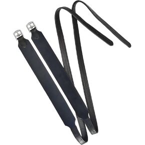 Total Saddle Fit Stability Stirrup Leathers Jump & Dressage Styles - Wide Body English Stirrup Leathers