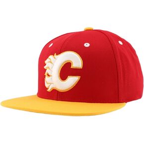 ZHATS NHL Officially Licensed Adjustable Snapback Hat Flat Bill Z11 Icon Two Color