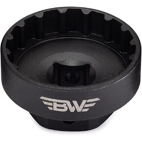 BW Bicycles External Bottom Bracket Removal Tool – Compatible with Shimano Hollowtech II, Truvative GXP, FSA Mega Expo and Other 16 Notch External Bearing Bottom Brackets