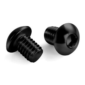 5/16-18 x 3/4" Button Head Socket Cap Screws, Grade 10.9 Alloy Steel Black Oxide, Allen Hex Drive, 25 PCS